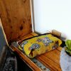Trousse avec soufflet "tête de mort"