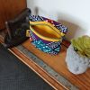 Petite trousse/porte monnaie avec soufflet "Wax"