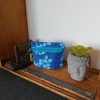 Petite trousse/porte monnaie avec soufflet "Hibiscus"